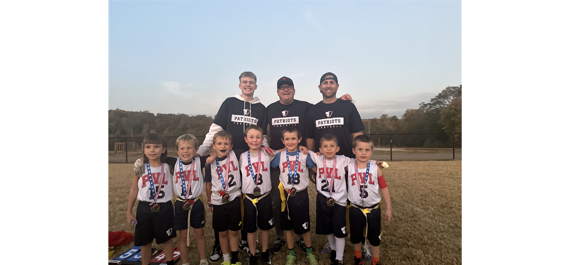 2024 6u Fall Flag Football Champions!!!